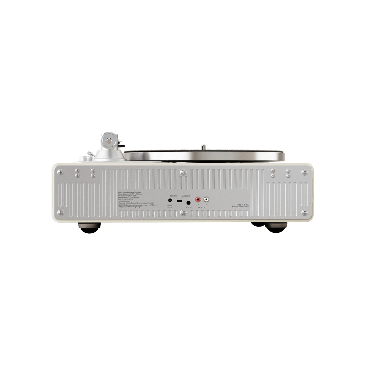 syitren SEVIA - Tocadiscos clásico para discos de vinilo con altavoces incorporados Bluetooth retro fonógrafo