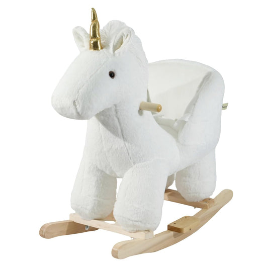 BAMBINETO Mecedora para Bebe Unicornio de Peluche