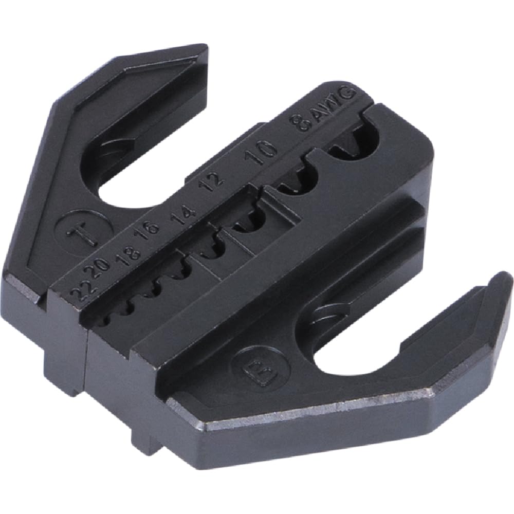 Klein Tools 3000CRKIT Juego de herramientas para crimpado de carraca, (4) troqueles intercambiables para conectores de terminales termorretráctiles, no aislados, aislados y virola