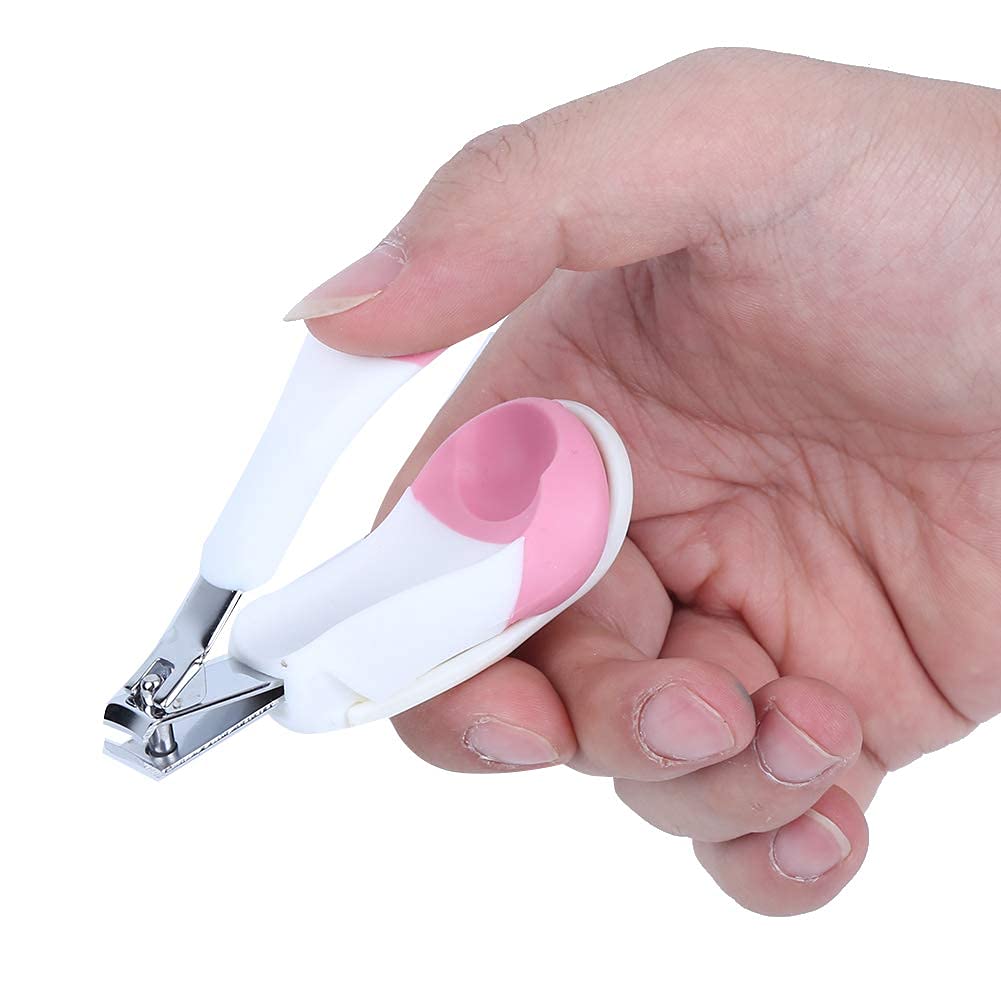 Cortauñas para Bebés, Tijeras Plegables Seguras, Kit de Lima de Uñas de Acero Inoxidable, Ideal para Manos y Pies de Recién Nacidos, Niños y Adultos