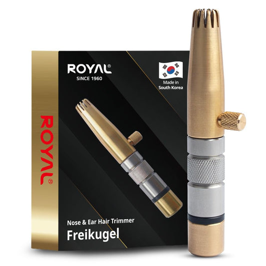 Recortadora de Pelo de Nariz Rey Acero Inoxidable Impermeable para Hombre