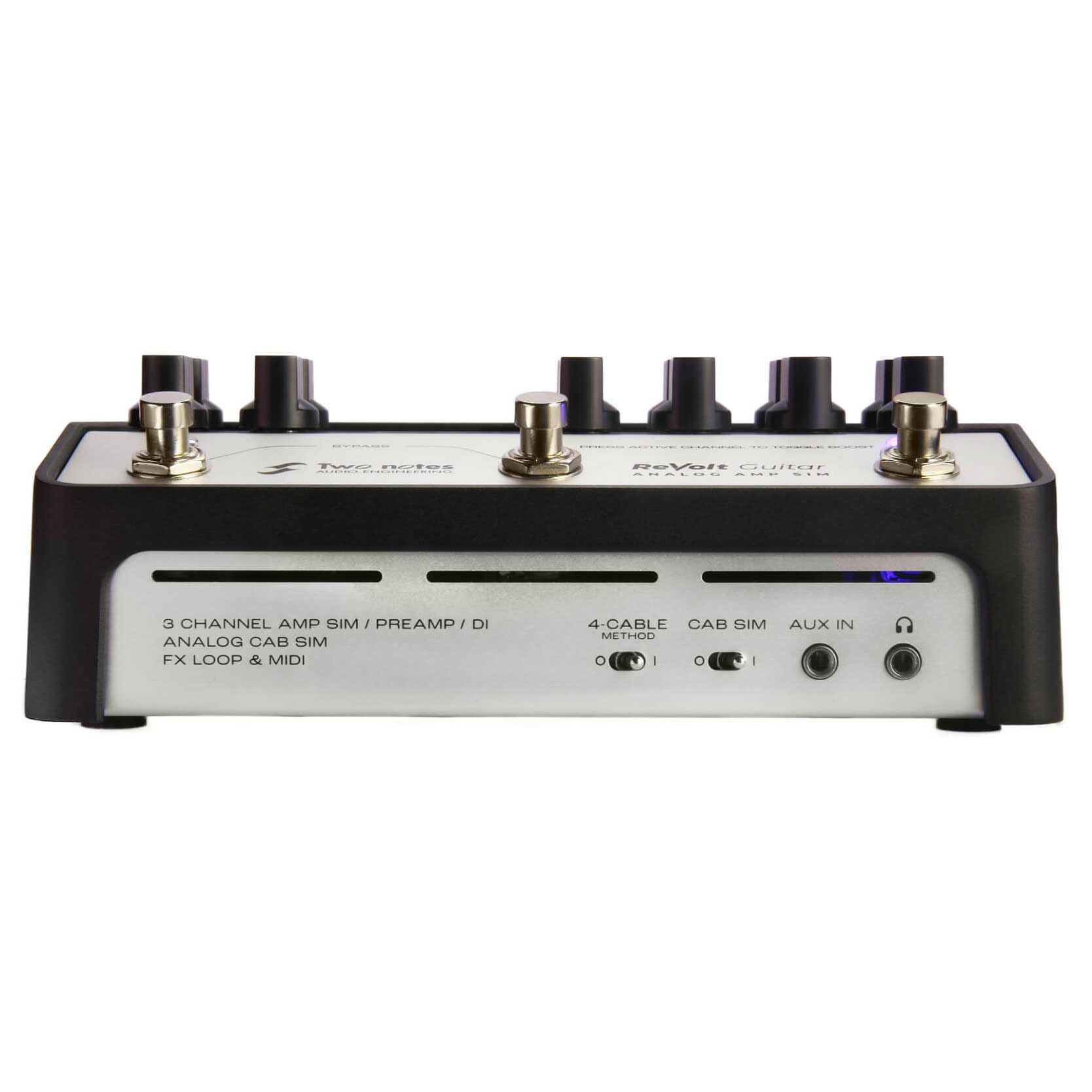 Simulador de Amplificador de Guitarra Two Notes ReVolt analógico