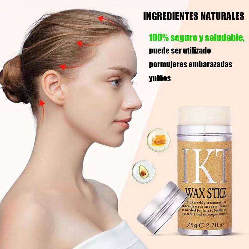 Barra de Cera para el Cabello, Barras de Cera para Cabello IKT