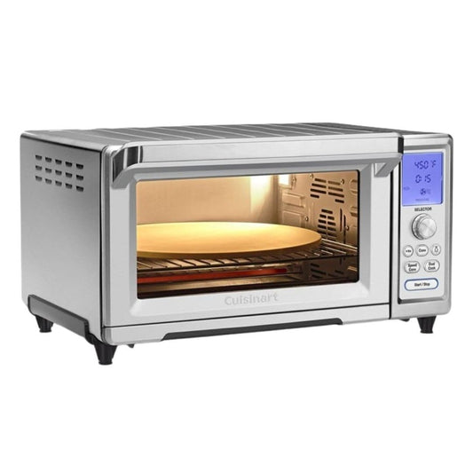 Cuisinart TOB-260N1 Horno tostador de convección de chef, 20.8 pulgadas de largo x 17.9 pulgadas de ancho x 11.4 pulgadas de alto, acero inoxidable