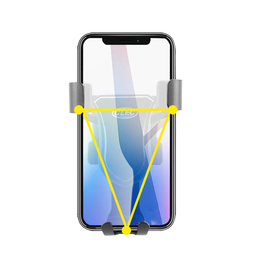 HIGH FLYING Soporte para teléfono Celular para Toyota RAV4 (XA50) 2019 2020 2021 2022 Negro (No se Ajusta a la versión LE, XLE)