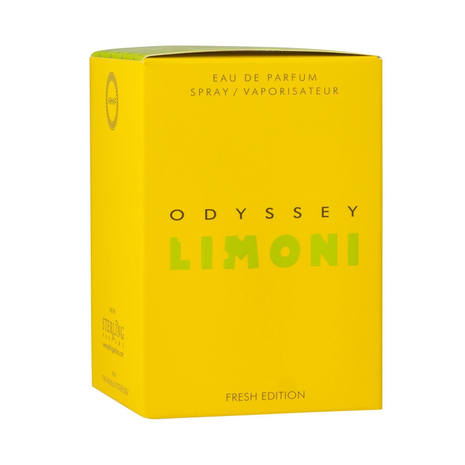 Perfume Armaf Odyssey Limoni 3.4 EDP para Hombre