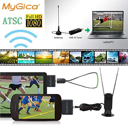 Sintonizador de TV MyGica Negro con Tipo C para Android
