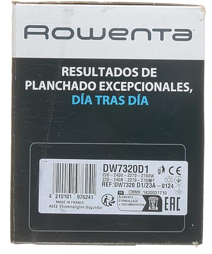 Plancha de Vapor Rowenta Everlast Azul con Recolector de Cal y Función Antical