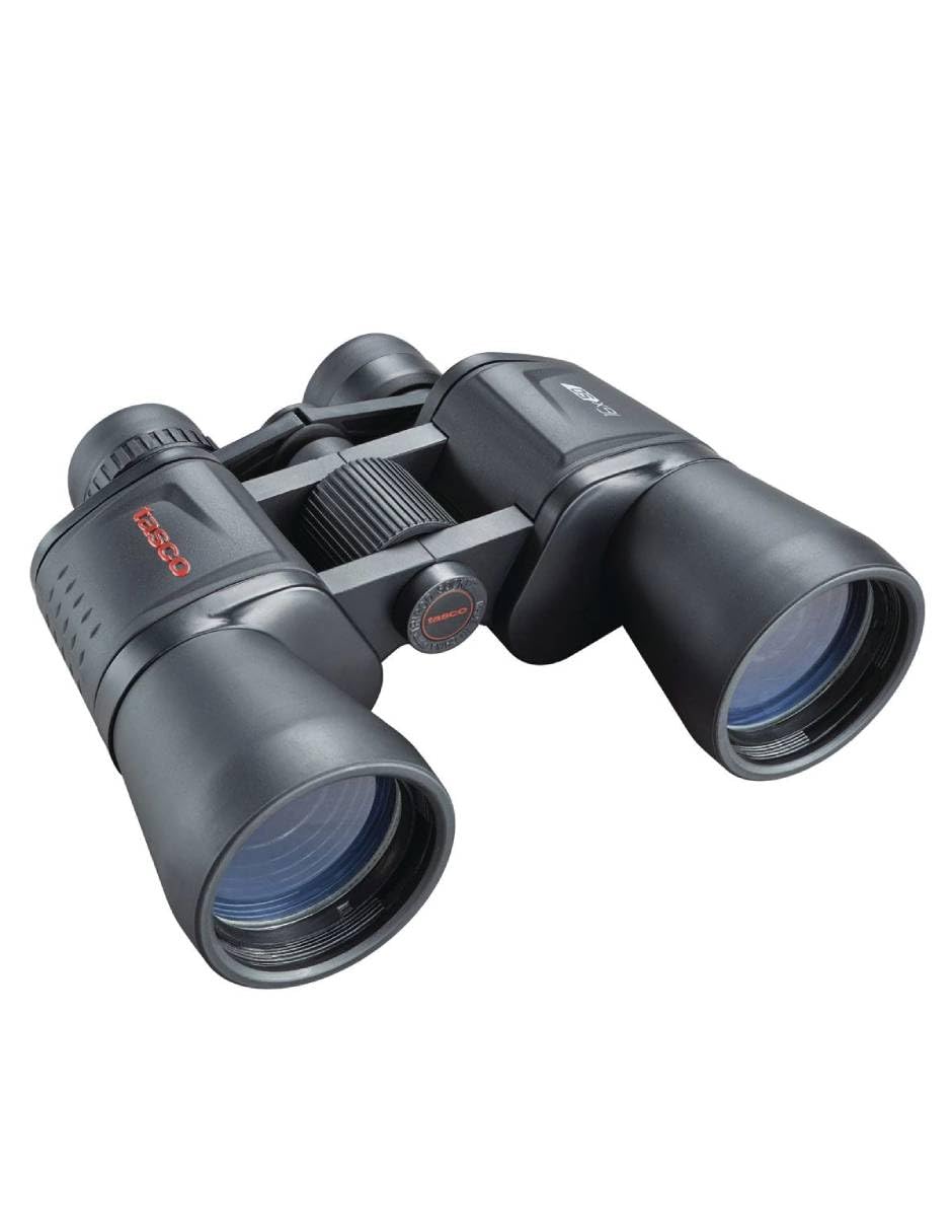 Tasco | Binoculares Essentials | Lente Objetivo de 16x50 mm | Prismáticos de Largo Alcance l Apto para Astronomía y Observación de Flora y Fauna | Negro