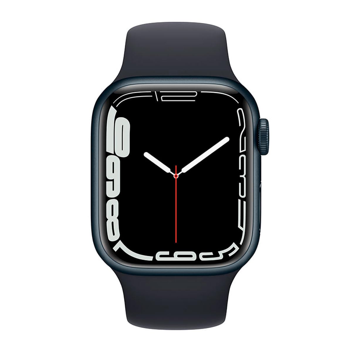 Reloj Inteligente Apple Watch Series 7 Aluminio Medianoche Correa Deportiva Reacondicionado