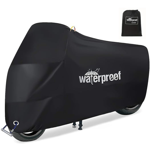 Lubardy - Funda para Moto Cubre para Motoneta Impermeable Cubierta para Motocicleta Impermeable Accesorios Protección contra el Polvo, Escombros