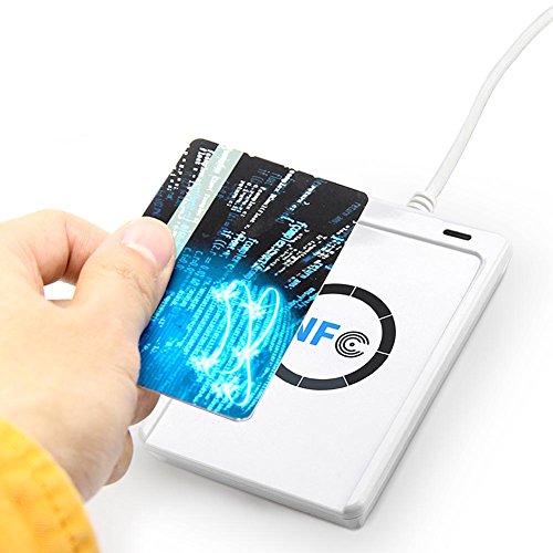 Lector y Grabador Inteligentes ACR122U RFID con SDK y 5 Tarjetas Mifare IC