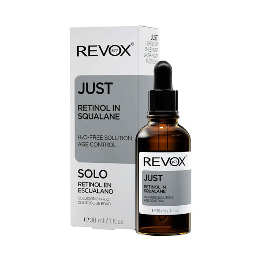 REVOX B77 JUST RETINOL EN ESCUALANO VEGETAL SIN H20 CONTROL DE EDAD 30ML