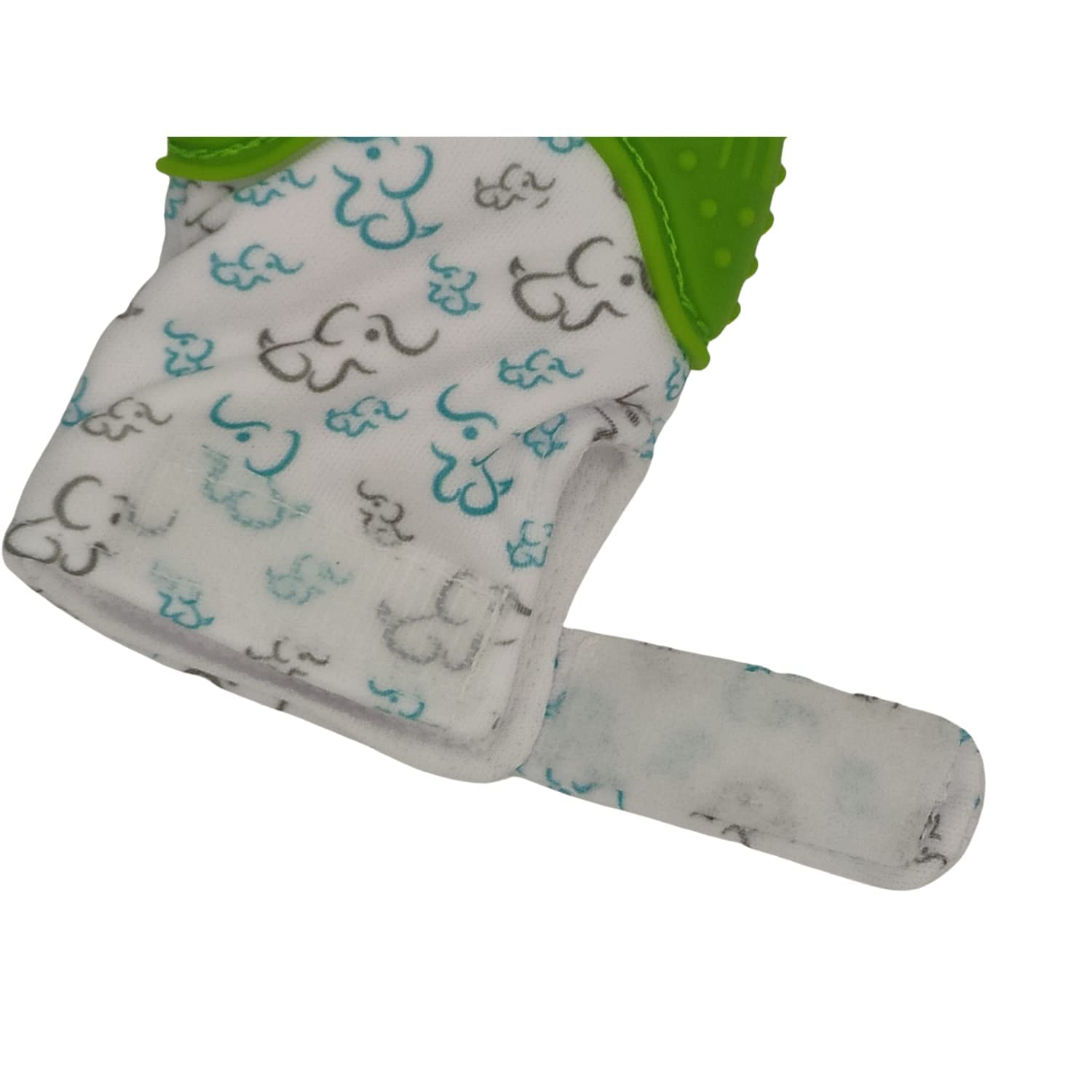 Guantes de Silicón PAPU BABY Azul Gris Dentición para Niño