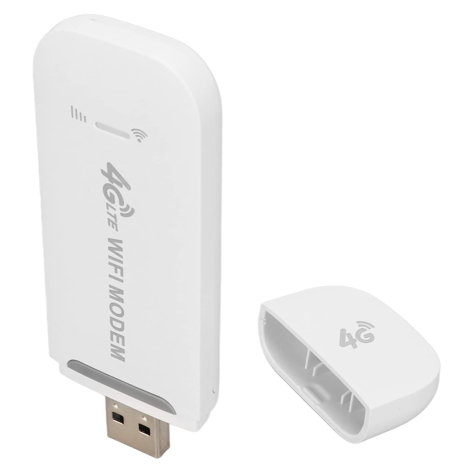 4G LTE USB WiFi Router Módem Dongle con Ranura para Tarjeta SIM, Punto de Acceso WiFi Móvil,Dispositivos Internet Red Inalámbrica para Teléfono Tableta Portátil,10 Usuarios,150Mbps