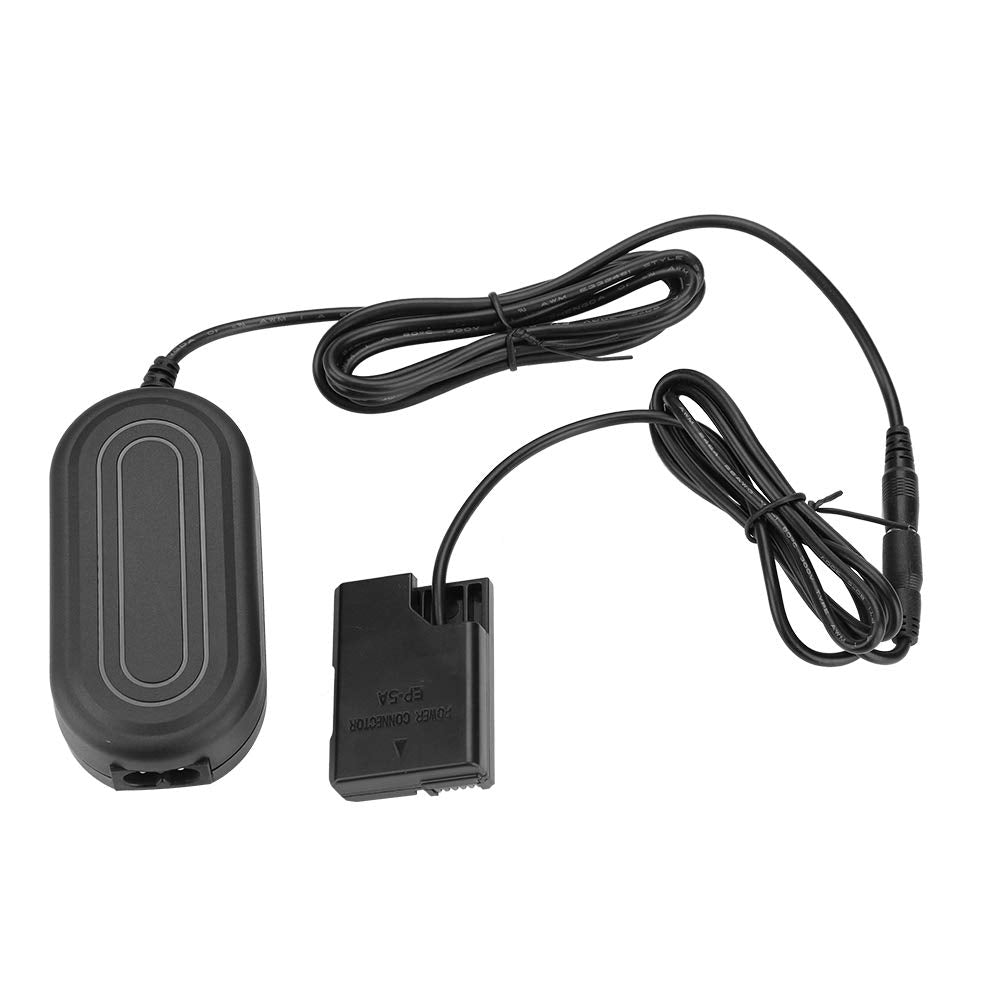 Pomya Banco de alimentación de la cámara para Nikon, EP-5A Adaptador de alimentación de CA Cargador de Acoplamiento de CC Sustituir por EN-EL14 para Nikon D5600 D5500 DC5300(Nosotros)