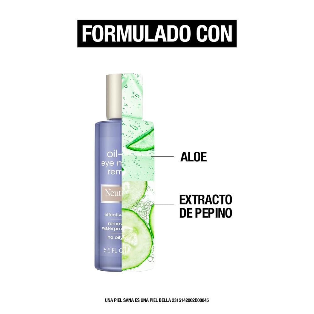 Desmaquillante Bifasico Neutrogena Oil Free 162 ml