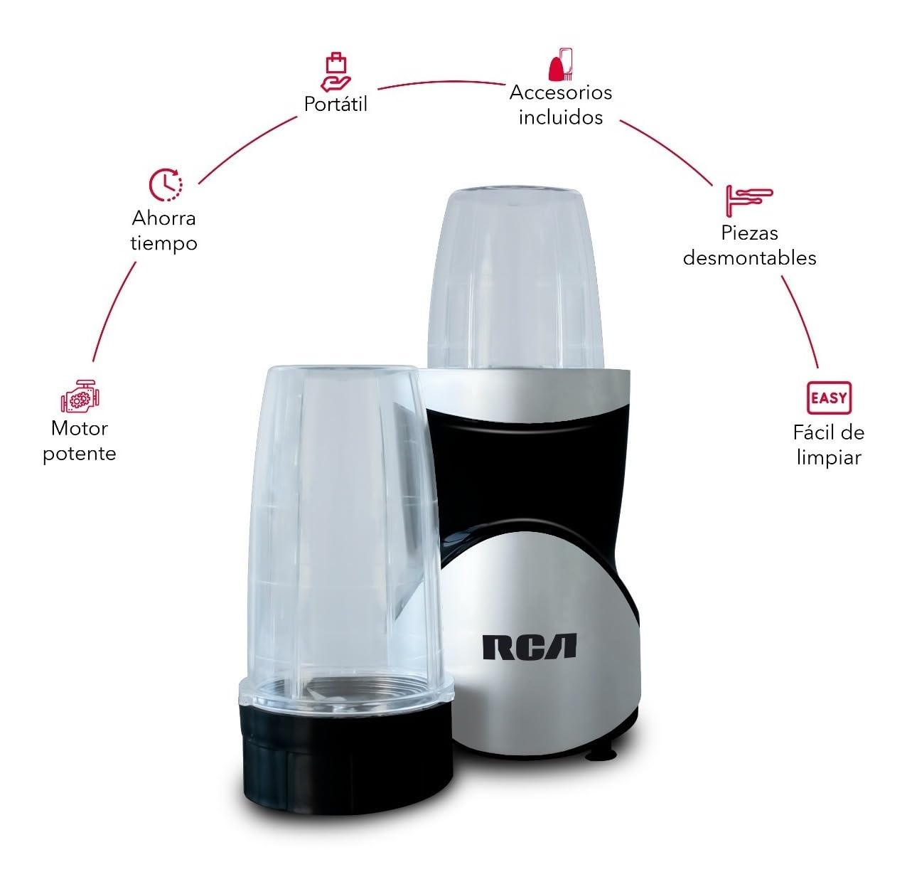 Procesador de Alimentos RCA 4 Tazas RC-3198