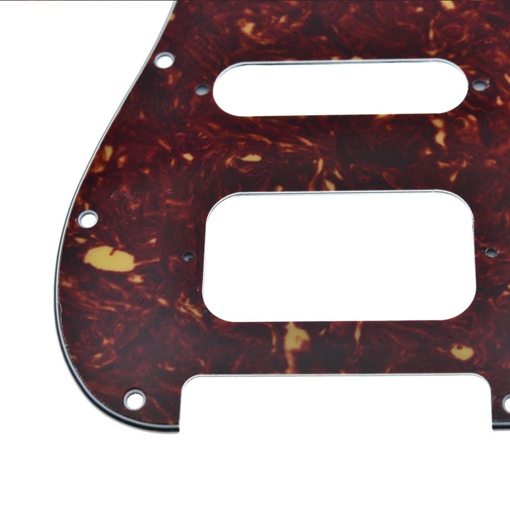 Dopro Golpeador de guitarra Strat HSS de 11 agujeros, 2 tripulaciones Humbucking para American FD Stratocaster clásico Tortoise