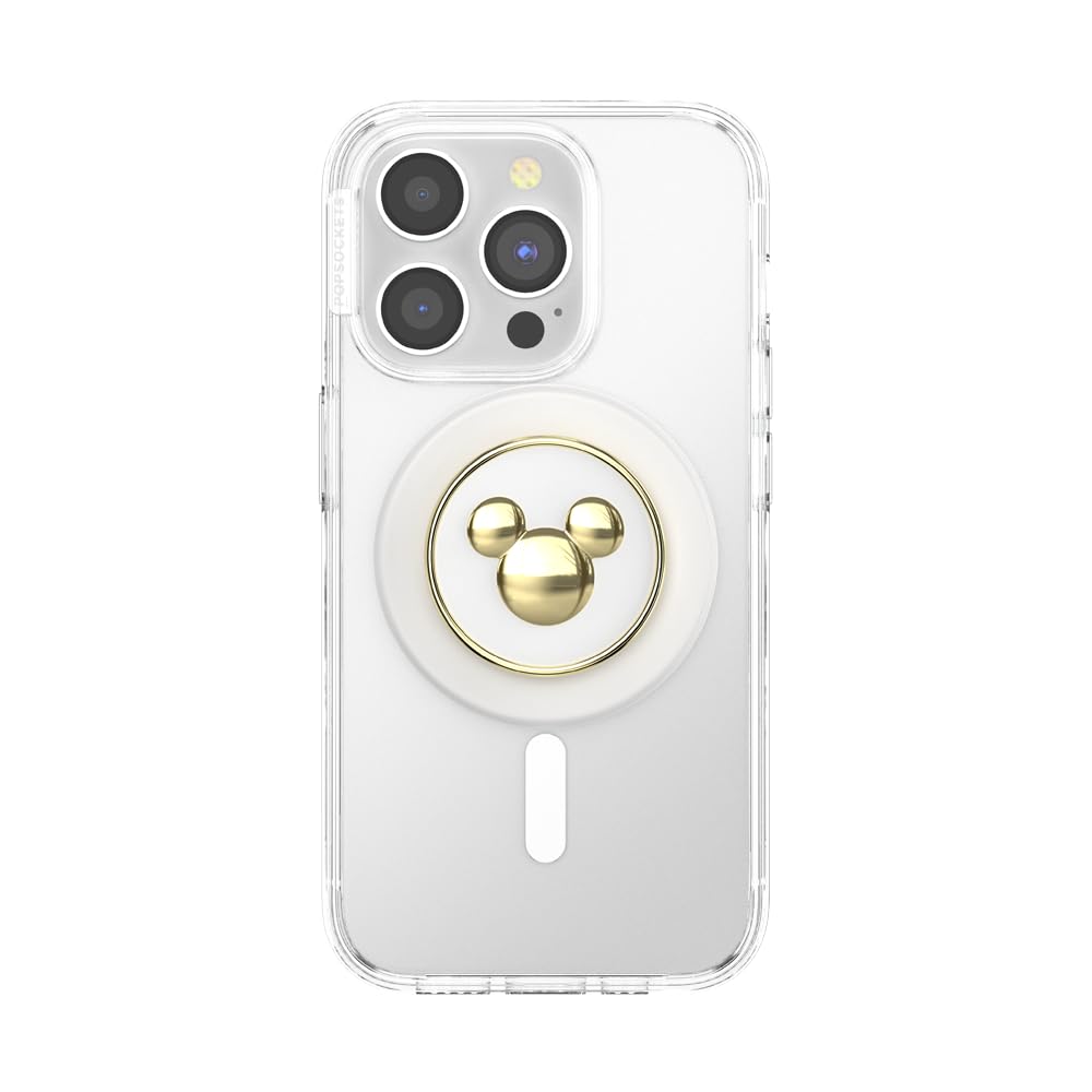 Empuñadura para Teléfono MagSafe PopSockets Esmalte Mickey con Soporte Magnético Disney