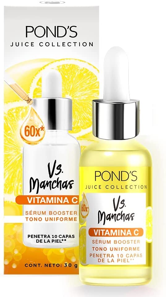Pond's Limpiador Facial Vs Manchas Vitamina C 200ml + Sérum Booster Vs Manchas Vitamina C 30g