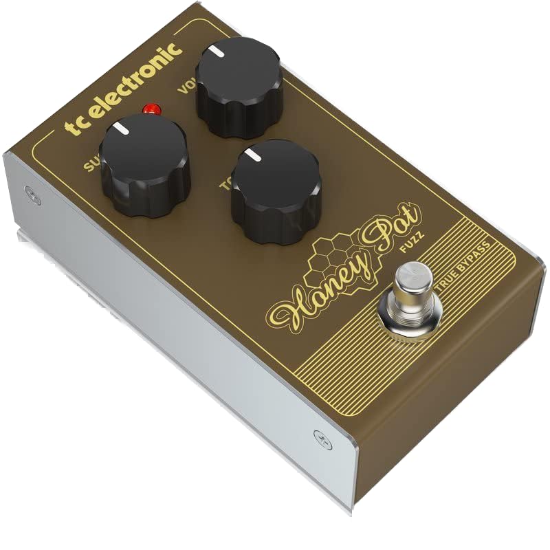 Pedal Fuzz TC Electronic Honey Pot Clásico Tonos y Sustain