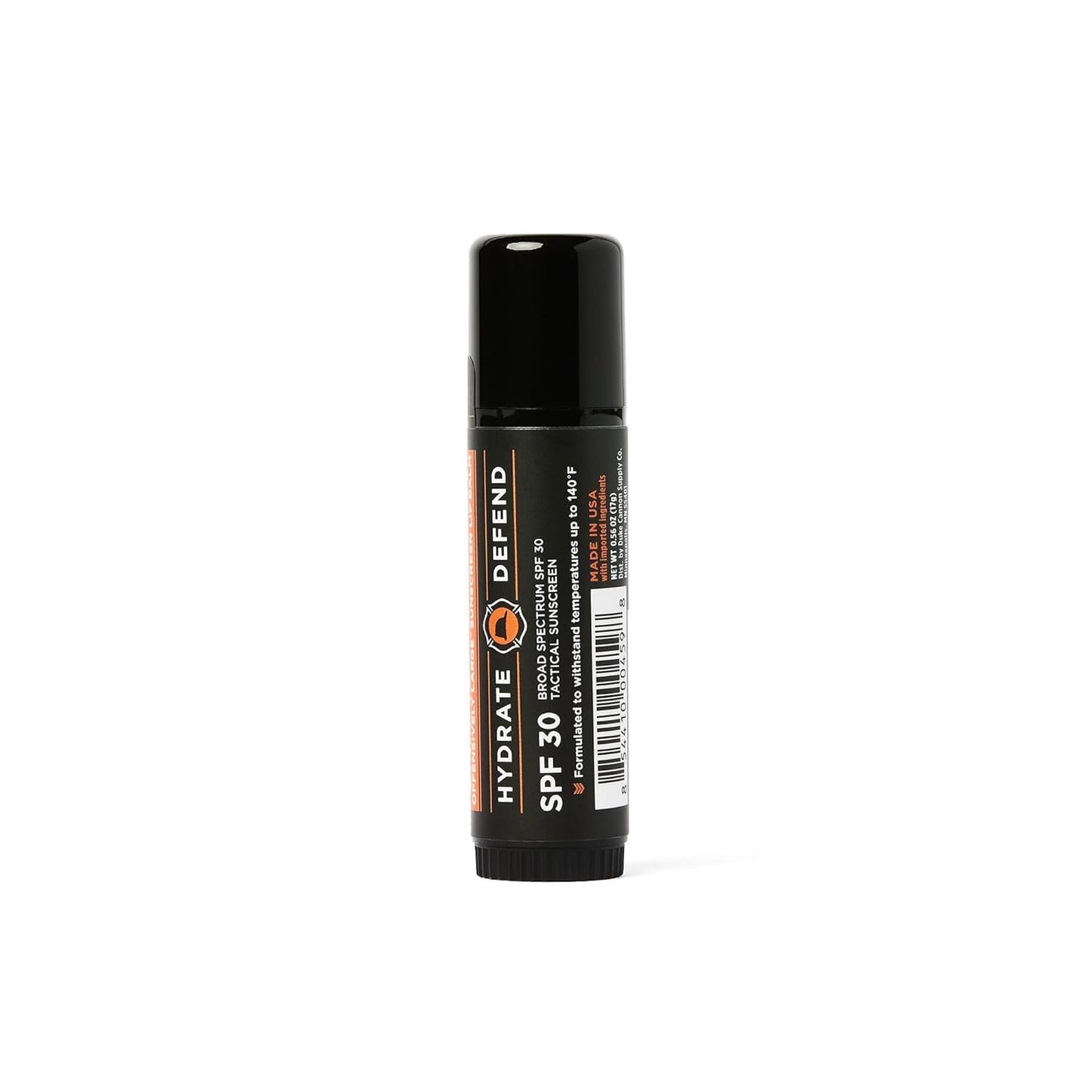 Duke Cannon Balm 140 Protector labial táctico, 0.56 oz con SPF 30-3 Pack
