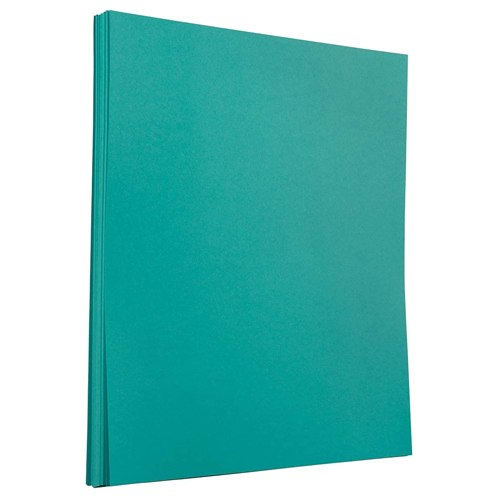 JAM PAPER Papel de colores de 25 libras – 90 g/m² – 8,5 x 11 – azul marino reciclado – 100 hojas/paquete