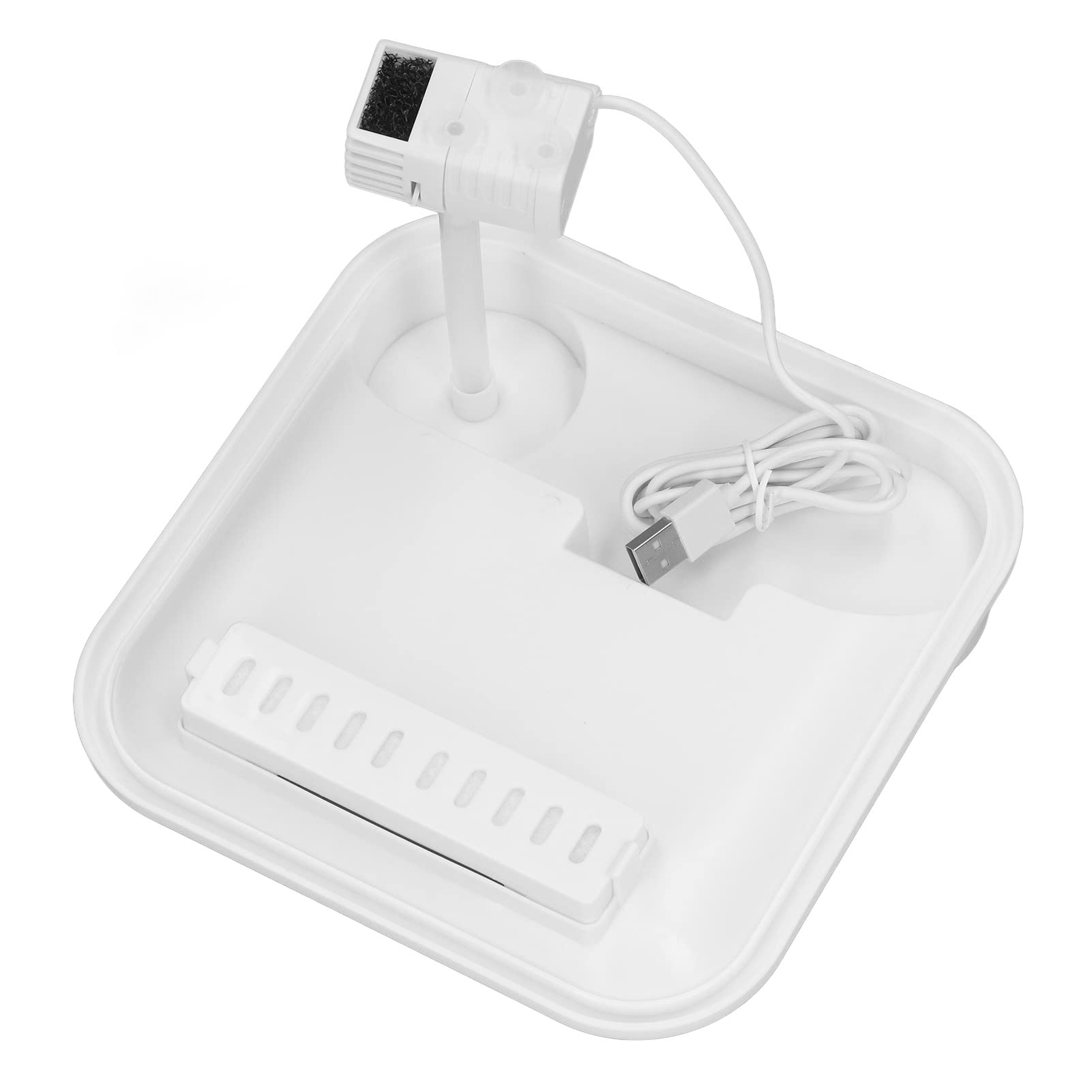 Fuente de Agua para Gatos, Fuente de Agua para Mascotas con Bomba Ultrasilenciosa, Dispensador de Agua de Circulación Automática Tazón de Agua para Gatos, Perros y Cachorros