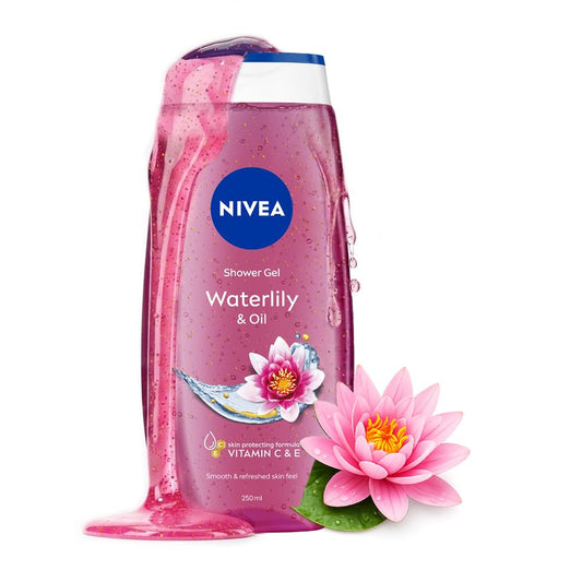 Nivea Bath Care Shower Water Lily Oil, 250ml
