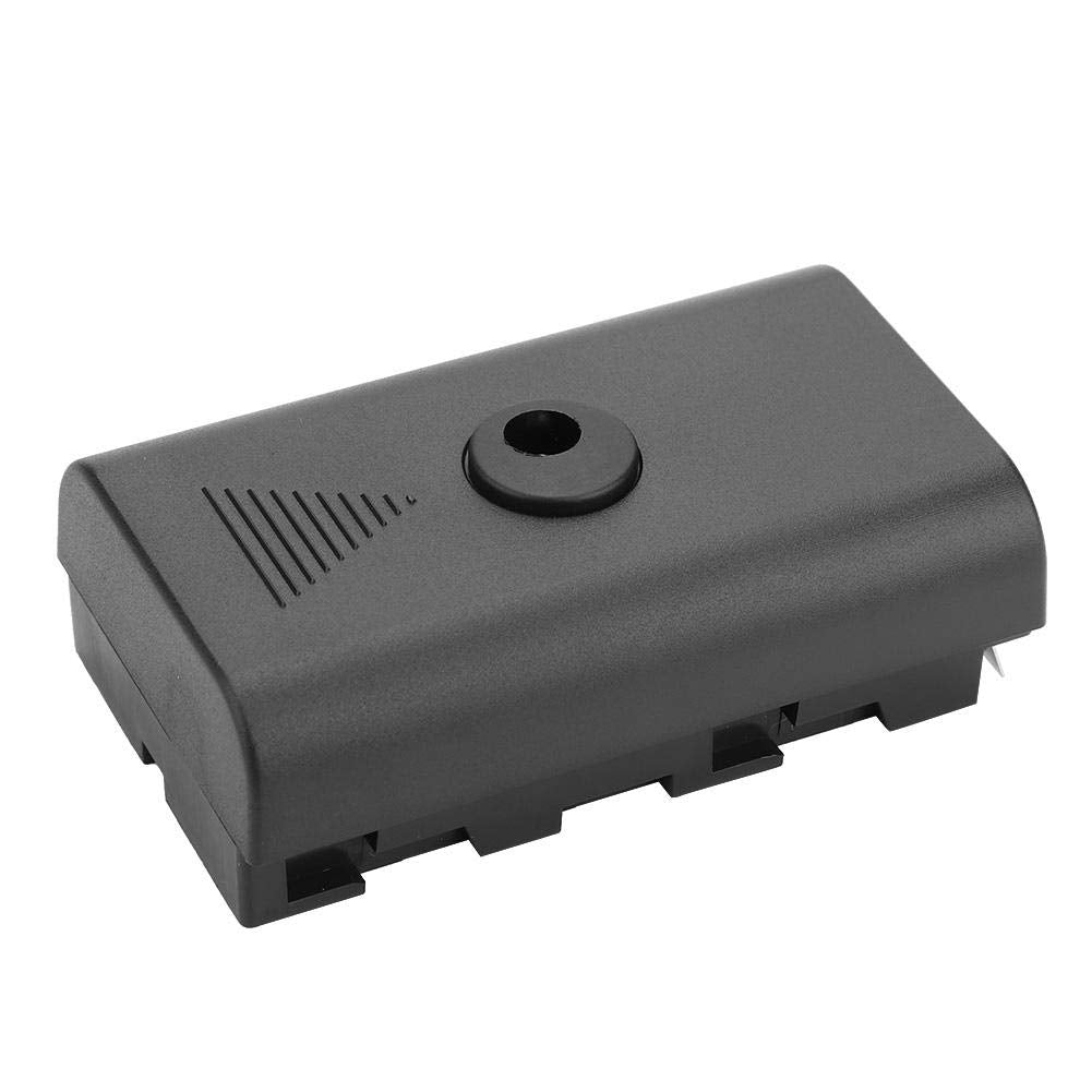 NP-F Batería ficticia Fuente de alimentación externa Acoplador de batería ficticia Adaptador de fuente de alimentación de CA para NP-F550 F570 F770 F750 F970 F990 con cable USB para alimentar la cámar