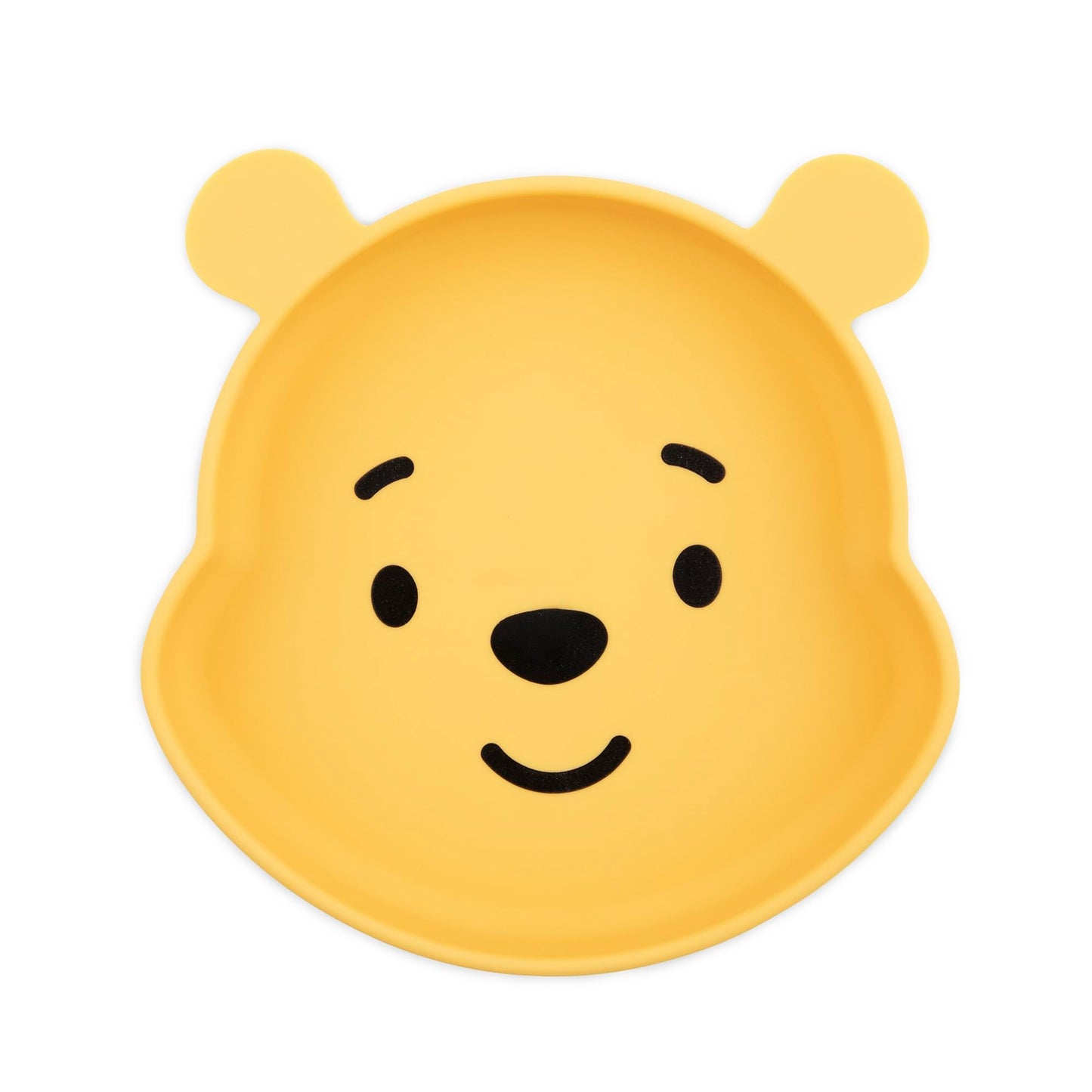Bumkins Disney Silicone Grip Dish Microwave Dishwasher Safe, Winnie The Pooh