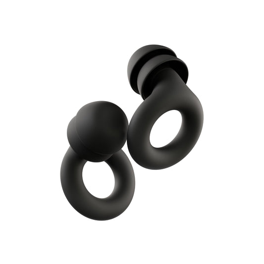 Loop Quiet 2 Plus Tapones auditivos con Double Tips – Reutilizables y ultracómodos para el descanso, la concentración, la sensibilidad al ruido | Reducción de ruido de 24dB SNR + 3dB con Double Tips
