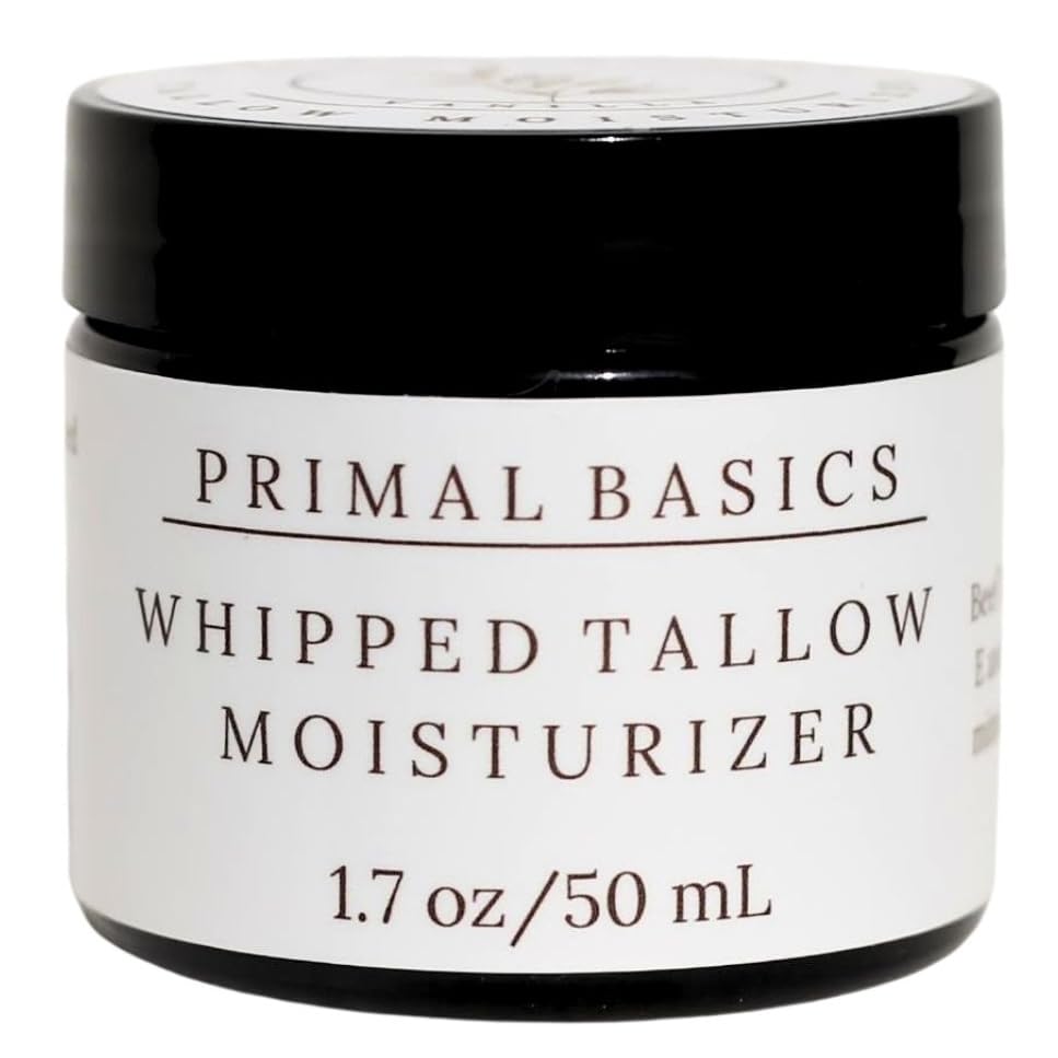 Bálsamo corporal/humectante de sebo de res con vainilla batida, 100% alimentado con pasto, terminado con pasto, para rostro, cuerpo, piel grasa, seca y sensible. Contiene vitaminas A, D, E y K.