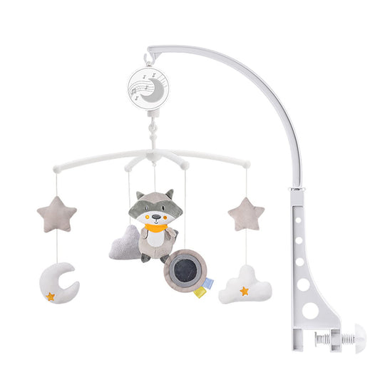 LSFYYDS Móvil musical para cuna de bebé con juguetes giratorios para colgar, decoración de cama infantil
