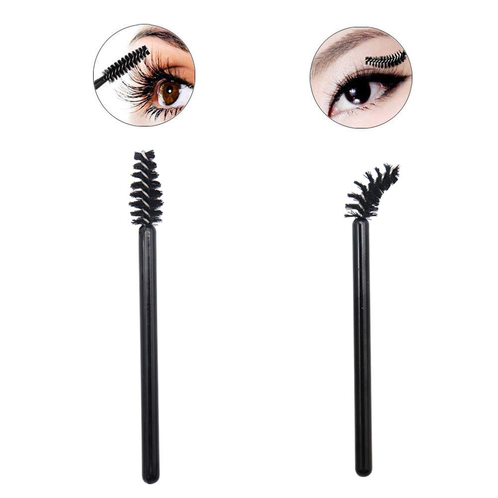 400 Pack Mini Mascara Wands, Disposable Small Lash Brushes for Lower Lashes Eyelash Extensions Makeup Applicators Tool