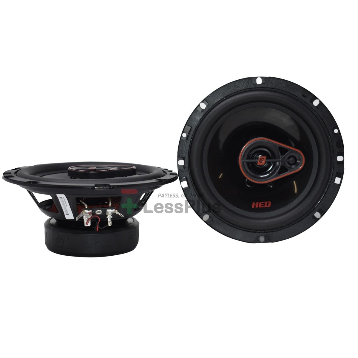 Bocinas Coaxiales 3 Vías Cerwin-Vega Mobile Serie HED Negras 340 Watts MAX