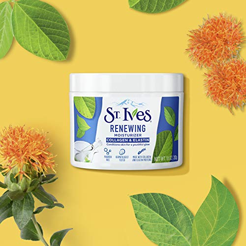 St. Ives Renewing Collagen and Elastin Moisturizer for Unisex Moisturizer 10 oz (283g)