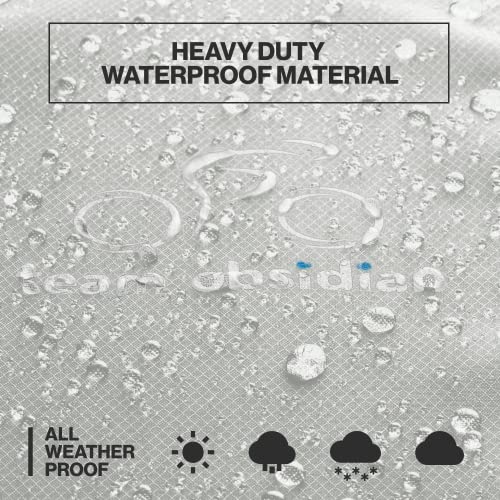 Funda Transporte Bicicleta TeamObsidian Gris XXL para 3 Bicicletas