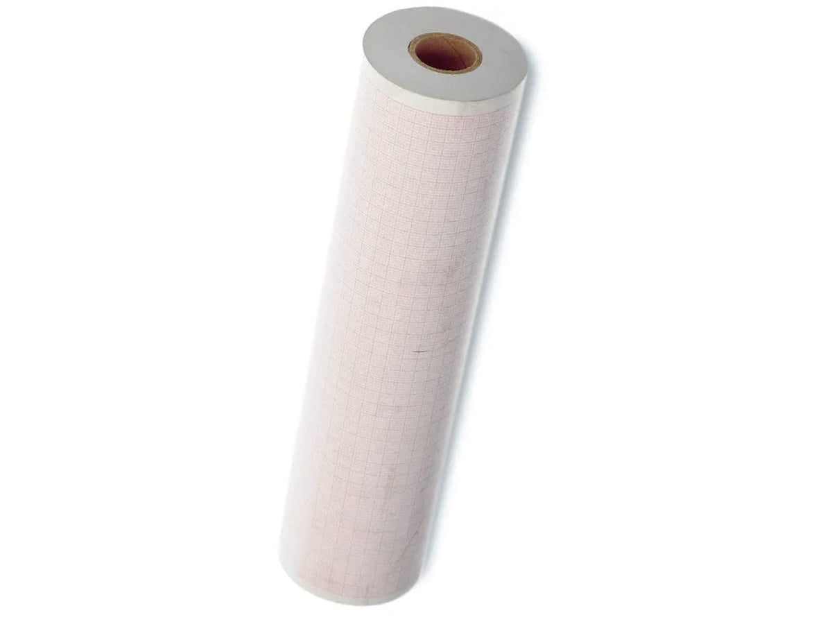 Papel para Electrocardiograma 12 Canales 210mm x 20m 10 Rollos
