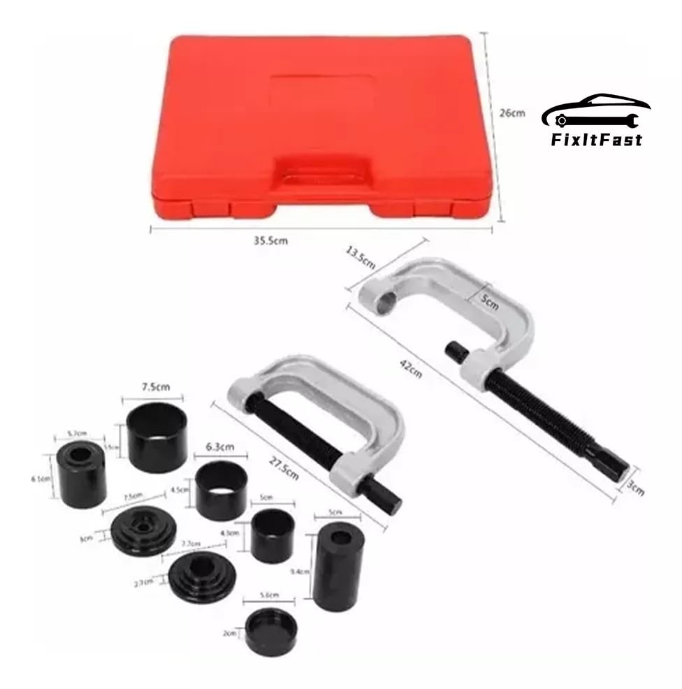 FINYQBET Heavy Duty Ball Joint Press & U Joint Removal Tool Herramientas de extracción de juntas de bola de alta resistencia y herramientas de extracción de juntas en U