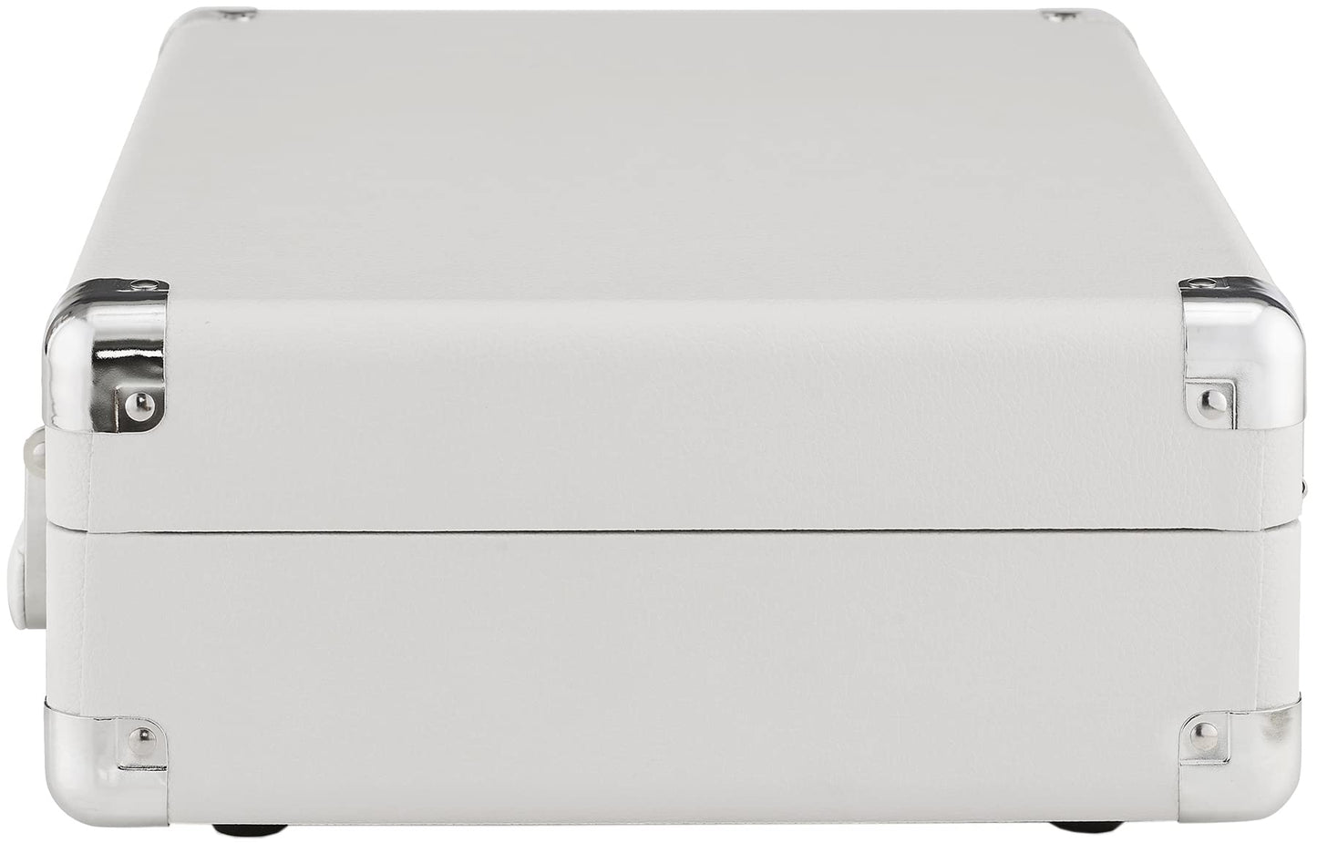 Crosley CR8005F-WS Cruiser Plus Vintage 3-Speed Bluetooth in/out Suitcase Turntable, White Sand