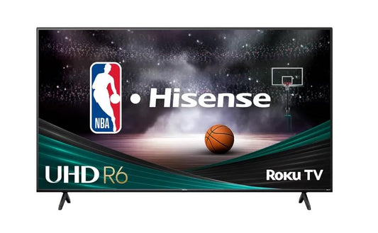 Hisense Smart TV de 70 Pulgadas Clase 4K UHD LED LCD R0ku Smart TV HDR R6 Serie Diseño sin Bisel Modo de Juego Funciona con el Asistente de Google y Alexa 70R6E4 (Reacondicionado)