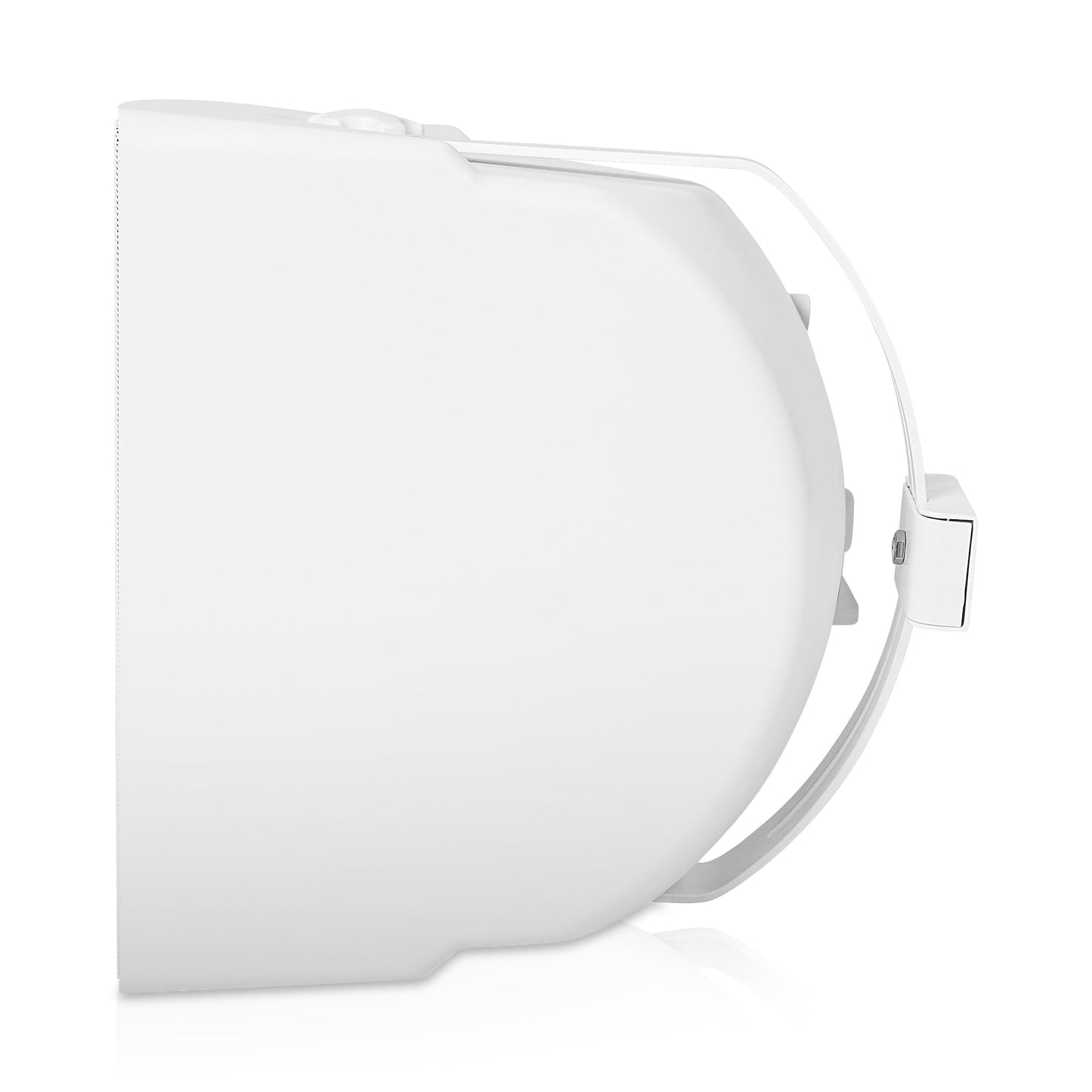 Sound Town - Par de altavoces de montaje en superficie resistente a la intemperie de 8 pulgadas, interiores y exteriores, 70 V/100 V/8 ohmios, para instalación doméstica y comercial, blanco (TARVOS-8 W PAIR)