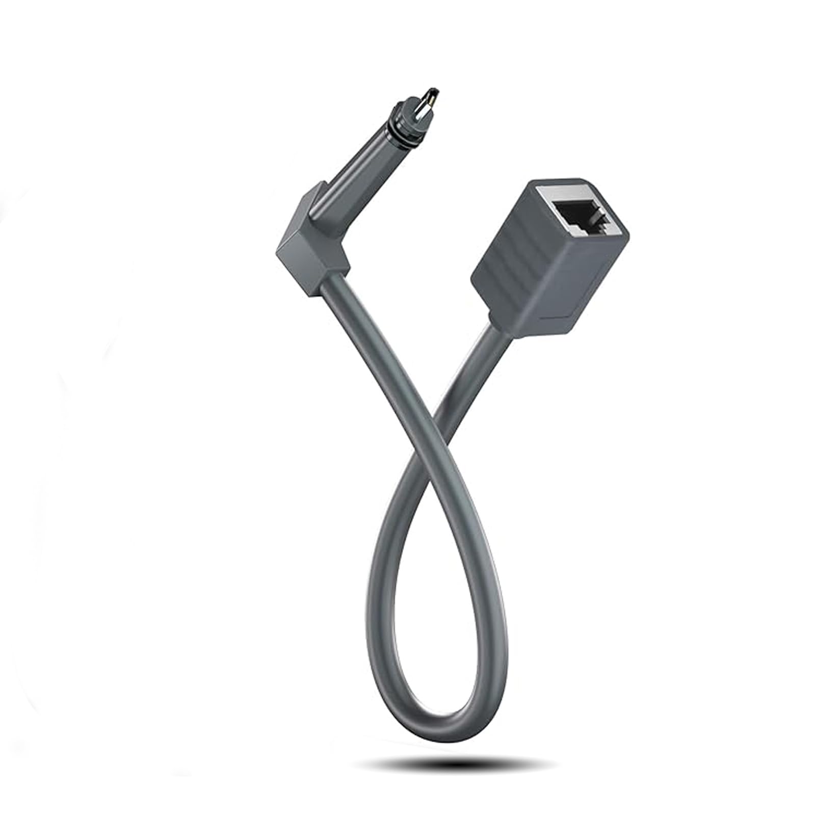 Cable Adaptador Ethernet Zunate Negro a Prueba de Agua para Enrutador