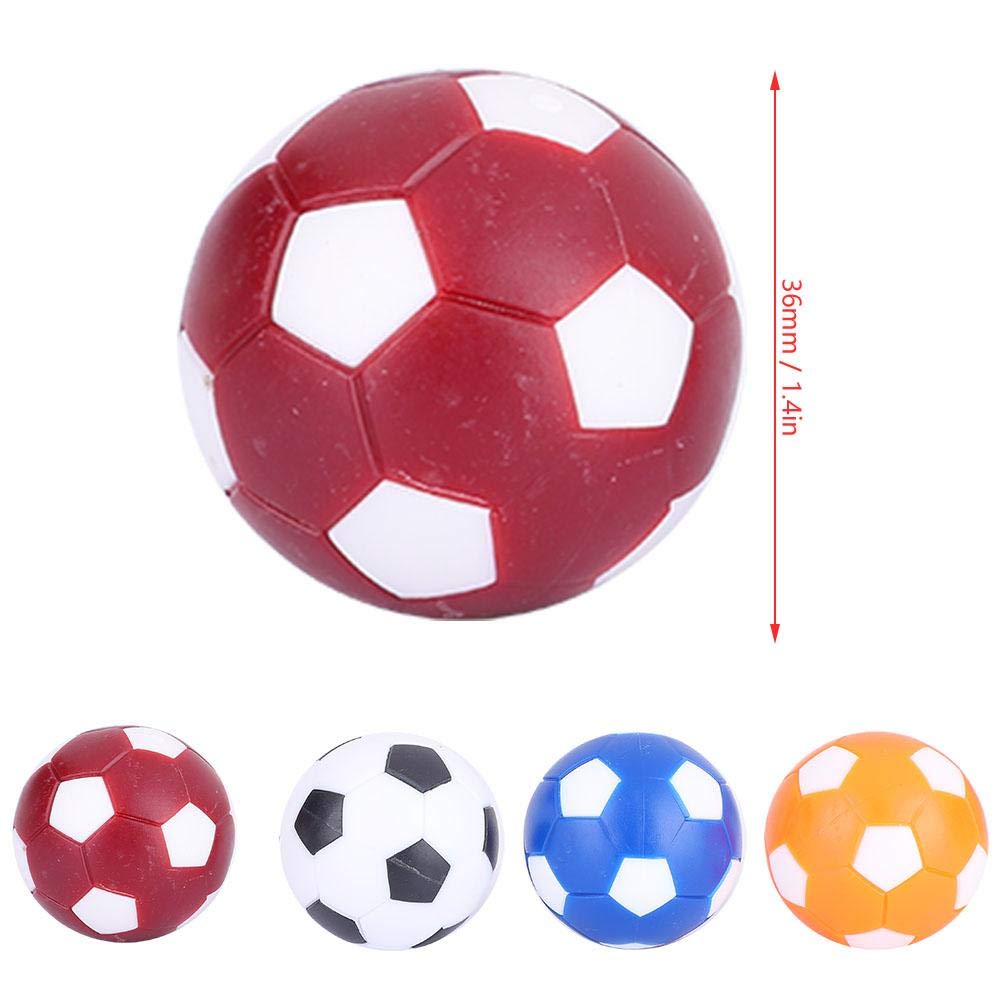 Mini Balones de Fútbol Futbolín Varios Colores Repuesto 8 Unidades