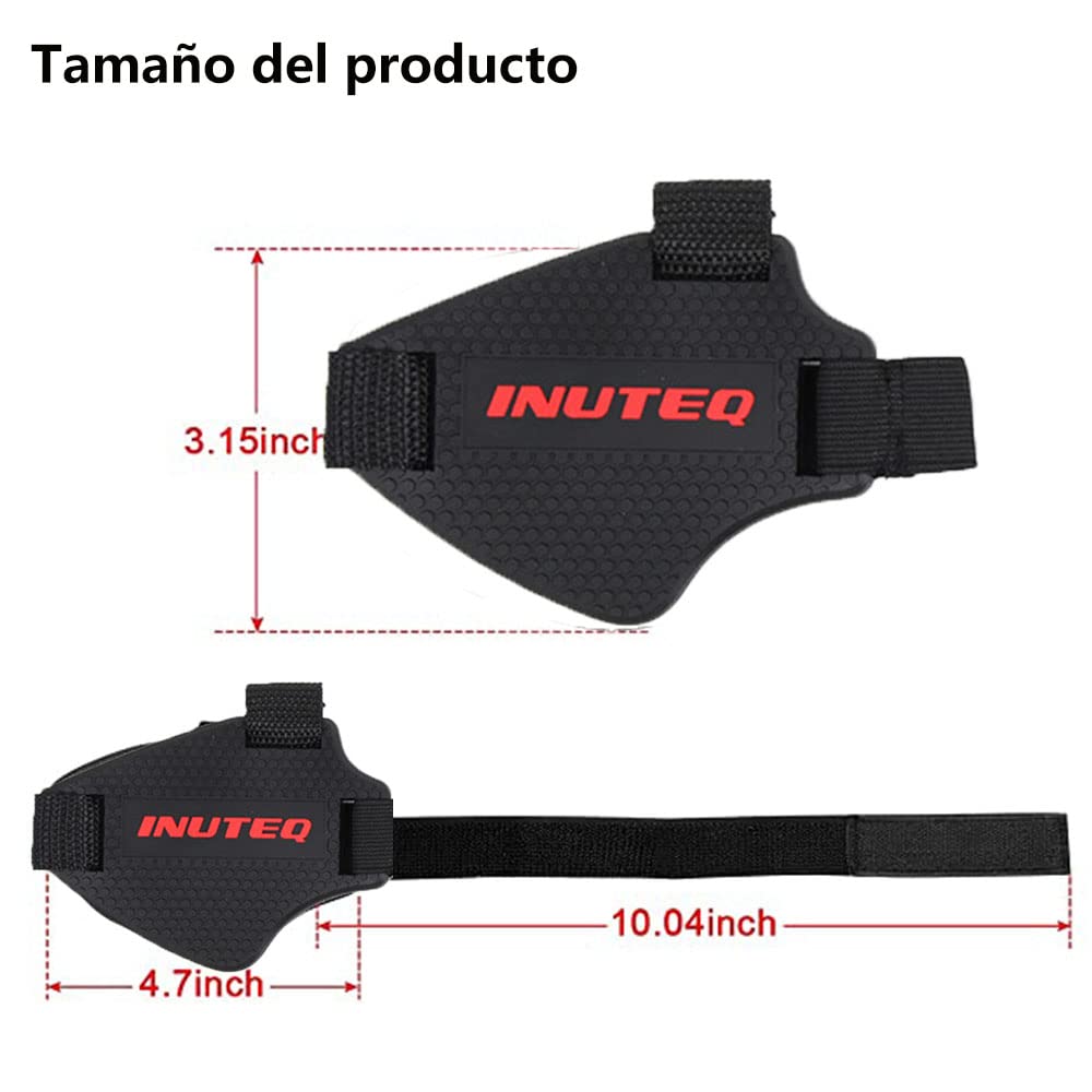 Protector de Botas para Motocicleta Antideslizante de Silicona Rojo