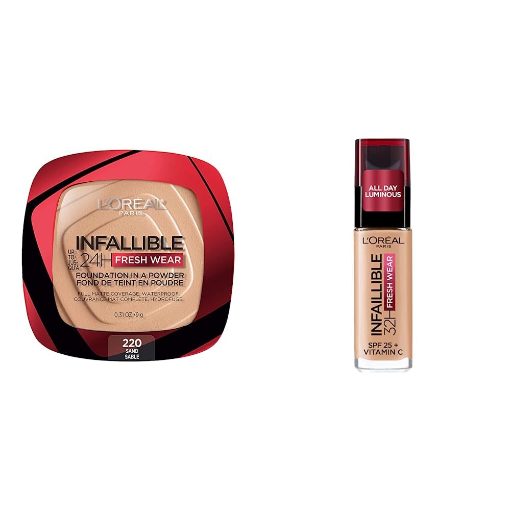 L´Oréal Paris Infallible Base de Maquillaje En Polvo y Crema de 6 gr