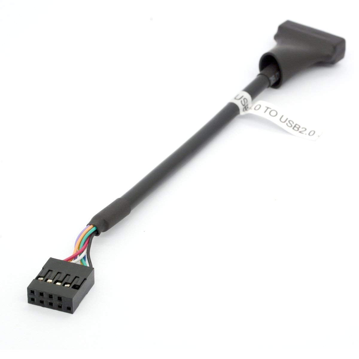 Placa Base USB 2.0 Tipo A Hembra Cable 12 cm
