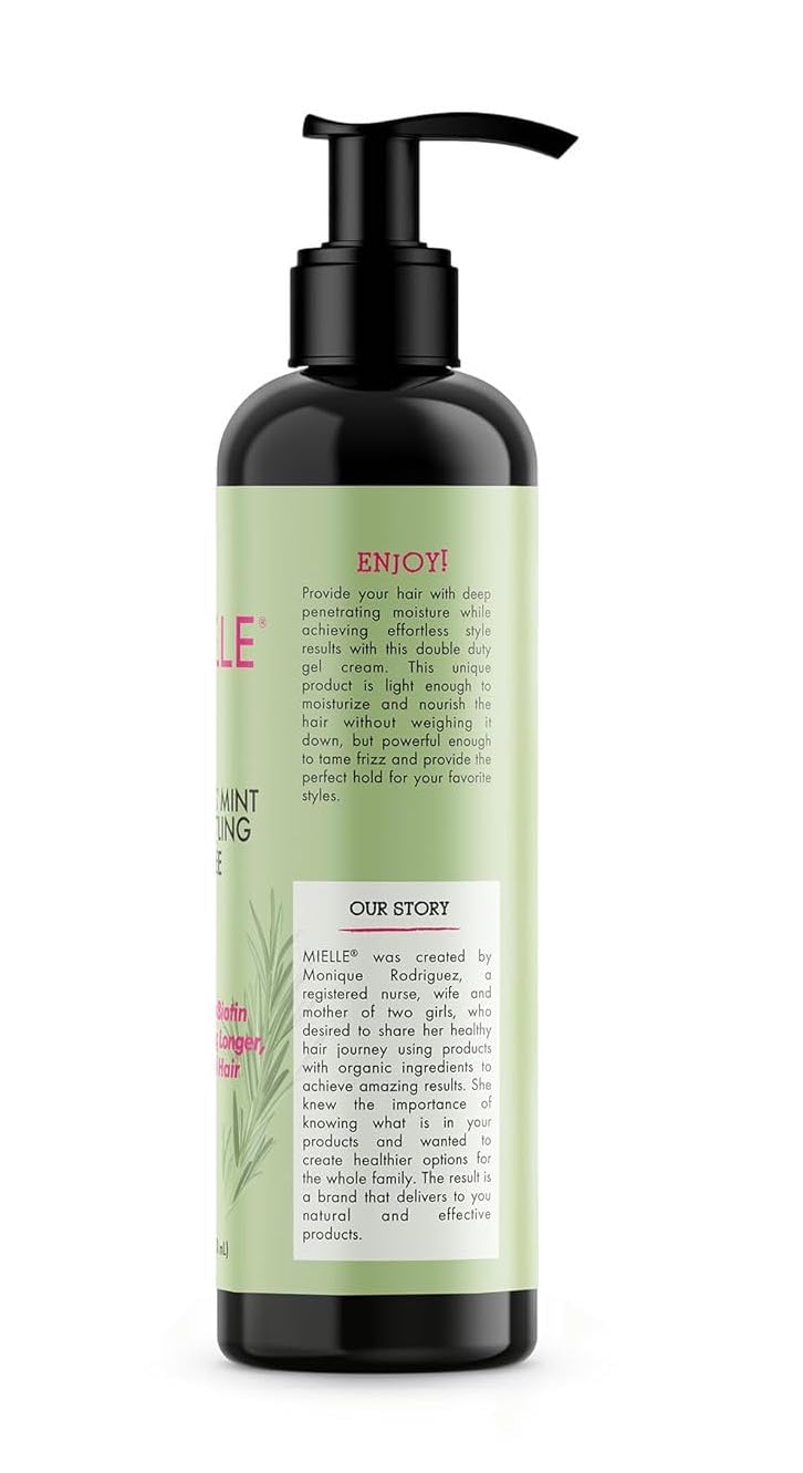 Mielle Organics Romero Mint Multi Vitamina Crema de peinado diario